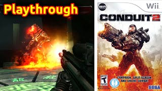 Conduit 2 Wii  Playthrough  Longplay  1080p original console [upl. by Stanislaus]