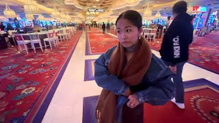 Filipina Empties Purse in Vegas 🇺🇸🎰💰 [upl. by Aniretak]