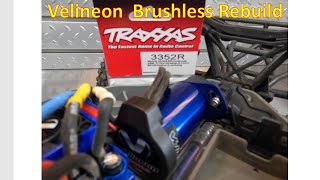 Traxxas Velineon 3500 and 540XL Motor Rebuild [upl. by Akira]