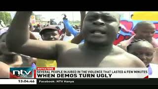 Peace demonstration in Kisumu turns ugly [upl. by Strawn697]