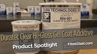 1039 Duratec Clear HiGloss Gel Coat Additive [upl. by Garrick]