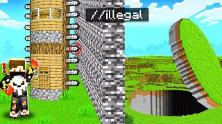 MINECRAFT NOOB VS PRO  i Cheated with ILLEGAL MOD [upl. by Mufinella]