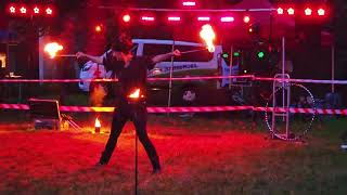 Lichterfest mit Feuershow im kropenstedt Germany 🇩🇪 2024 germany highlights happy youtube [upl. by Casilda]