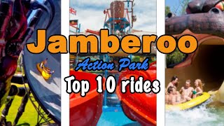 Top 10 rides at Jamberoo Action Park  New South Wales Australia  2022 [upl. by Coucher21]