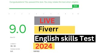 Fiverr Adobe After Effects Skill Test answers 2024 [upl. by Cressi]