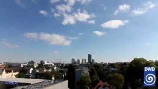 DWD Webcamfilm Offenbach Ost 2015 September [upl. by Alfredo981]