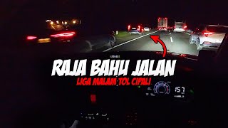 Kelas Malam Cipali 🔥 Fortuner amp Pajero Raja Bahu Jalan [upl. by Wandis]