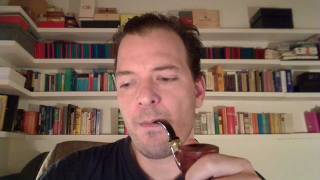 Pfeife rauchen  Tabak MiniReview amp Lotterie  WO Larsen Old Fashioned  Chateau Henri No 54 [upl. by Akinnor709]