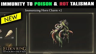 Immunity to Poison amp Rot Talisman Immunizing Horn Charm 2 Location Guide  Elden Ring DLC [upl. by Greenwell]