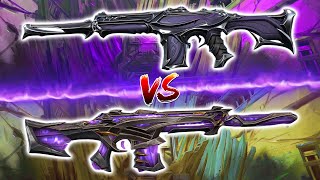 REAVER PHANTOM VS RUINATION PHANTOM  BEST VALORANT PHANTOM SKINS [upl. by Gerianna]