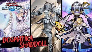 YUGIOH DUEL LINKS DOGMATIKA SHADDOLL DUEL LINK LOCK BOARD AND NEGATE [upl. by Bernie336]