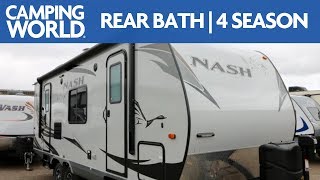 2019 Nash 24M  Travel Trailer  RV Review Camping World [upl. by Werdna]