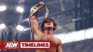 The RISE of the ColdHearted Handsome Devil amp FTW Champion HOOK  AEW Timelines [upl. by Mushro]