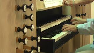 Bea Dijkgraaf orgel Toccata in g minor André Knevel [upl. by Boswall]