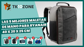 Las 5 mejores maletas de mano para ryanair 40 x 20 x 25 cm [upl. by Ziwot]