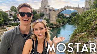 MOSTAR City Tour 15 things to do in Old Town  our vlog [upl. by Mcintosh]