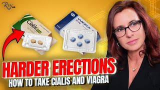 Harder Erections Viagra amp Cialis work but hear tips on how to take them from these doctors [upl. by Erual]