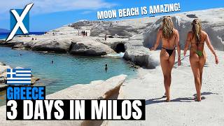 How to spend 3 days in Milos Greece 🇬🇷  Greek Island  Travel Diary 14 [upl. by Adnik]