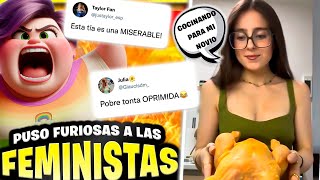 🤣 FEMlNlSTAS LLORAN porque esta chica le hizo de comer a su novio 🤣 [upl. by Caves]