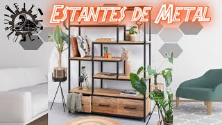 Estantes Metal Madera 🛠️⚙️🛠️⚙️✔️👍 [upl. by Tenaj]