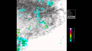 Radar meteorològic 25052014 [upl. by Sinylg]