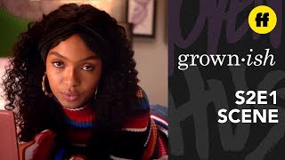 grownish Season 2 Episode 1  Aaron Gets Luca in Trouble With Zoey  Freeform [upl. by Nunes34]