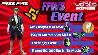 Ffws Event In Free Fire 2024 Free Rewards Ffws Event n Free Fire [upl. by Dnalyram]