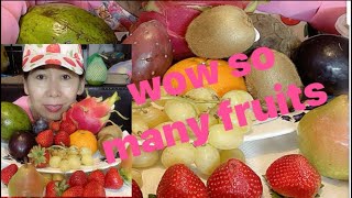 Cherry Ly JLM is live Hello everyone let eat 13 different fruits mời cả nhà an trái cây tám [upl. by Loeb]