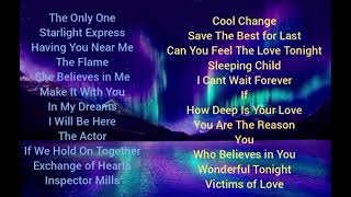 Best Of Best Love Songs Nonstop Compilation For Sleep [upl. by Lindy]