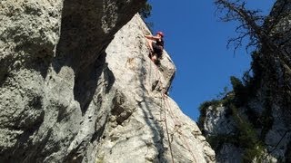 Tegelberg Fingersteig Klettersteig d und klettern auf Finger [upl. by Beauvais]