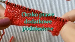 Dodatkowe oczko prawe podniesione [upl. by Simah]