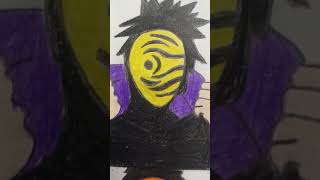 Obito different types of mask drawing easy shorts obito Fa vlogs drawings [upl. by Rachael874]