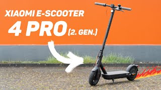 Der perfekte EScooter Xiaomi EScooter 4 Pro 2 Gen im Test [upl. by Aleakcim]