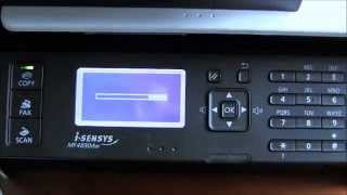 iSENSYS MF4890dw MF4870dn Firmware upgrade for mobile scanning [upl. by Egwan]