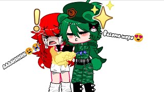 Im a gggggggenius 😍🌟  Meme  Happy Tree Friends 🌼  Flippy x Flaky❤️  Gacha Nox🥳 [upl. by Ennovehc]