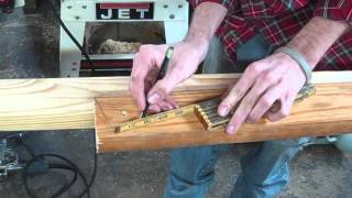 Cutting hip rafters with speed square [upl. by Skier62]