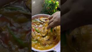 Elish mas kosur sathe Hilsa fish with yam shorts shortsviralshortsvideo kolkatabengalirecipe [upl. by Cher]