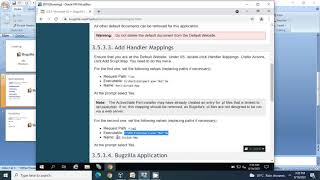 Installing Bugzilla on Windows Part6 [upl. by Eltsryk]