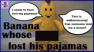 1995 Tomy Bananas In Pajamas talking singing plush toy doll [upl. by Anatlus]