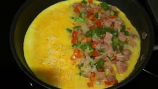 Western Omelet Easy Step By Step Chef [upl. by Chobot]