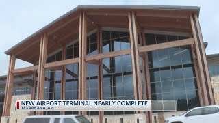 Video Texarkana Regional Airports new terminal [upl. by Legnalos969]