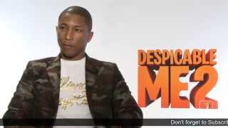 Pharrell discusses making the music for Despicable Me 2 [upl. by Haret]