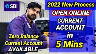 Open SBI Current Account in 5 Mins  Digital CA Opening Process 2022 🔥 Full Guide By Ex SBI Officer [upl. by Leizo]