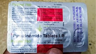 Pyzina 750 mg tablet uses in hindi  pyzina 750 mg tablet for tuberculosis tb  pyzina 750 mg [upl. by Ralina]