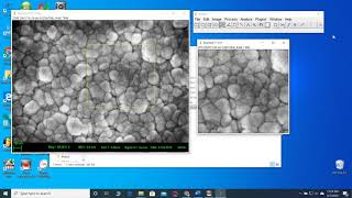 ImageJ  Scanning Electron Microscope SEM Image Analysis Basic  Particle Size  AMCTec  001 [upl. by Jalbert]