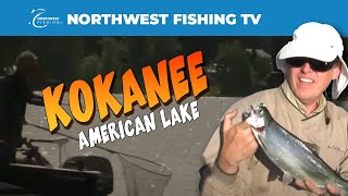 American Lake Kokanee Fishing [upl. by Soelch]