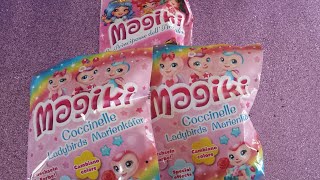 Unboxing Magiki coccinelle e Magiki principesse dell arcobaleno blind bag edicola [upl. by Michelle]