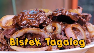 How to cook Pinoy Bistek  Filipino Beef Steak Recipe  Kuya Dex [upl. by Annelak375]