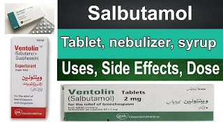 Salbutamol inhaler  Ventolin tablet  Salbutamol tablet  Salbutamol tablet 4mg  side effects Use [upl. by Trow]