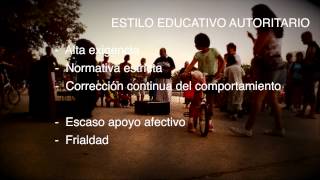 Estilos Educativos y tipos de padres Pedagogía para Padres [upl. by Sweet]